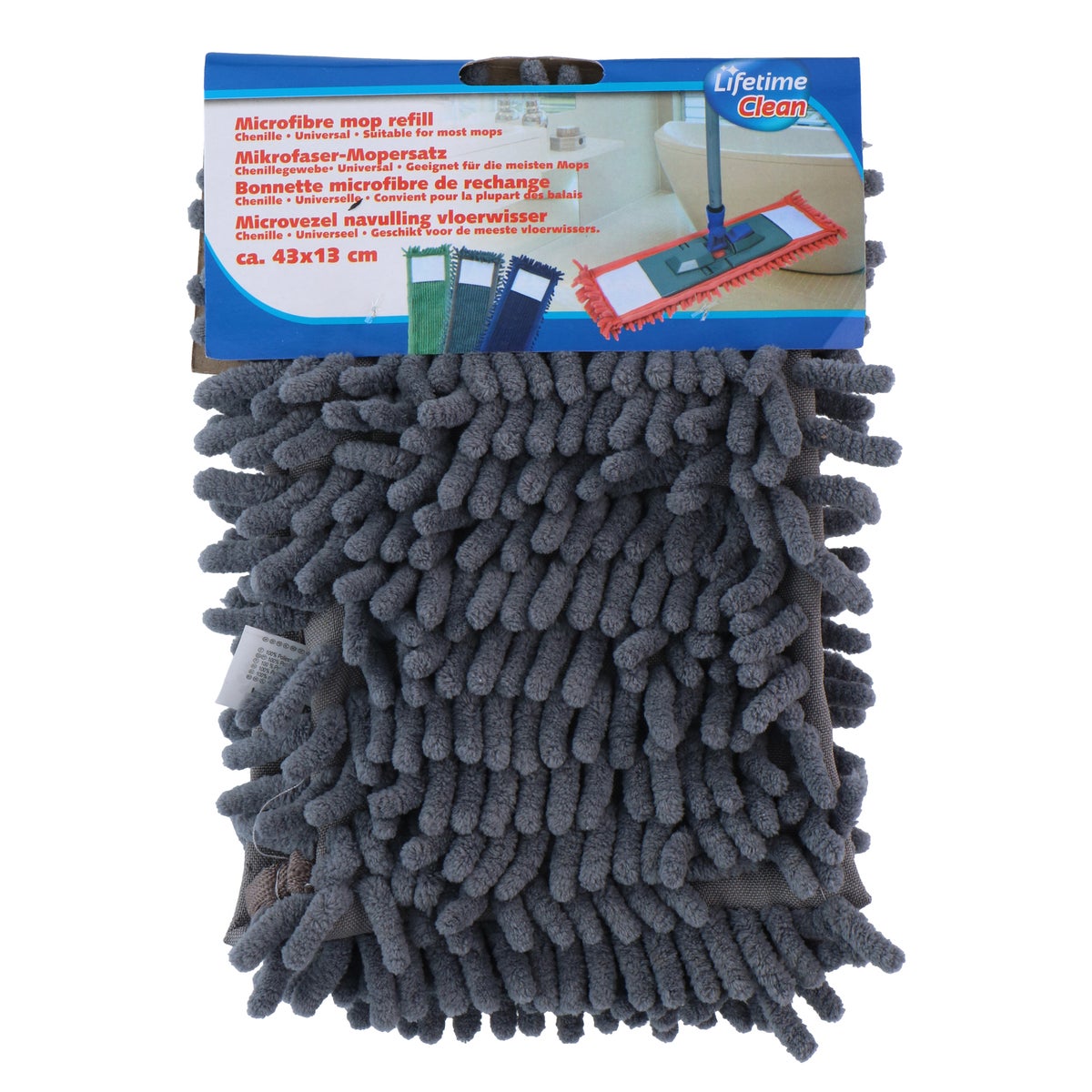 Vloermop navul 43x13cm Vloermop navul 43x13cm