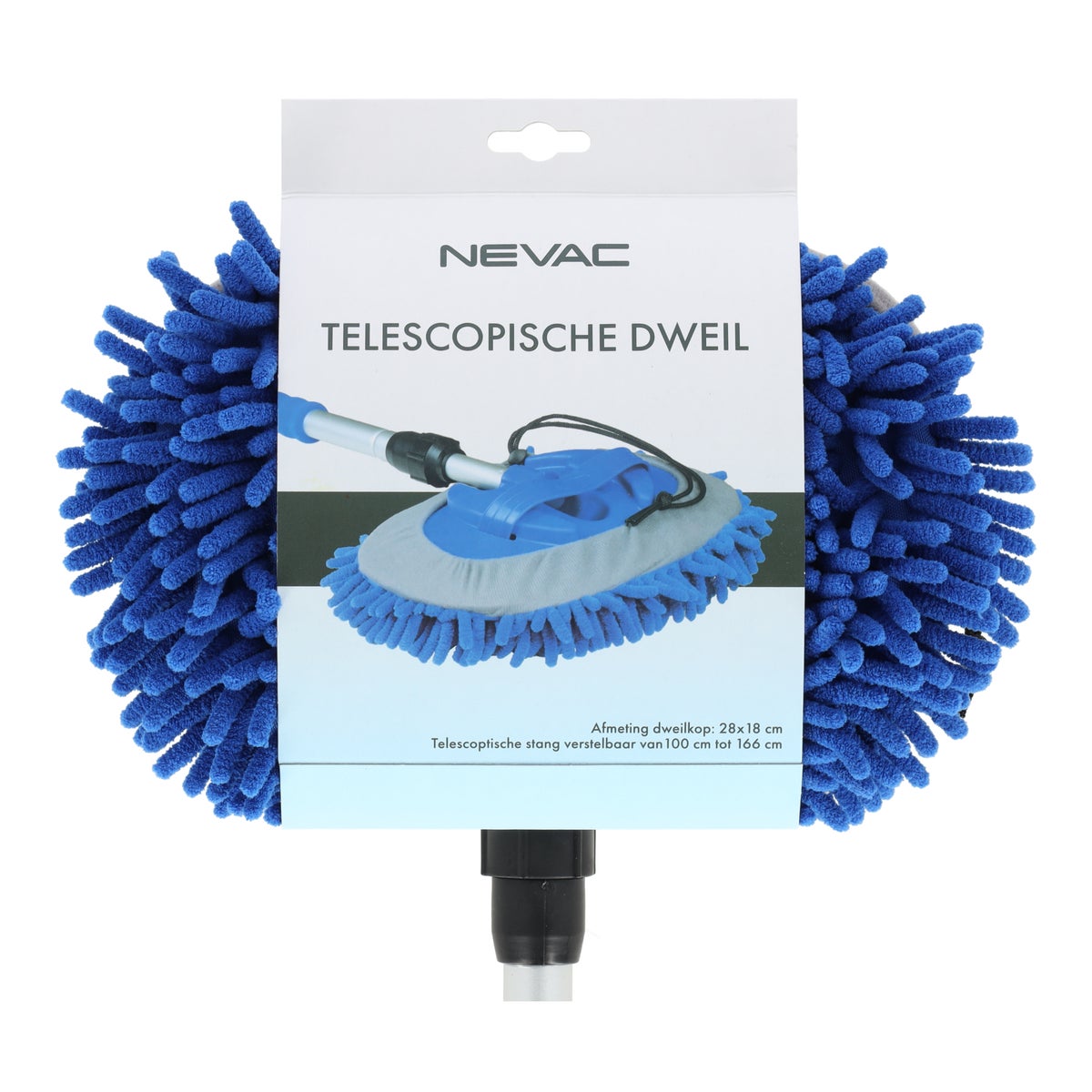 Dweil telescopisch Chenille Nevac Dweil telescopisch Chenille Nevac