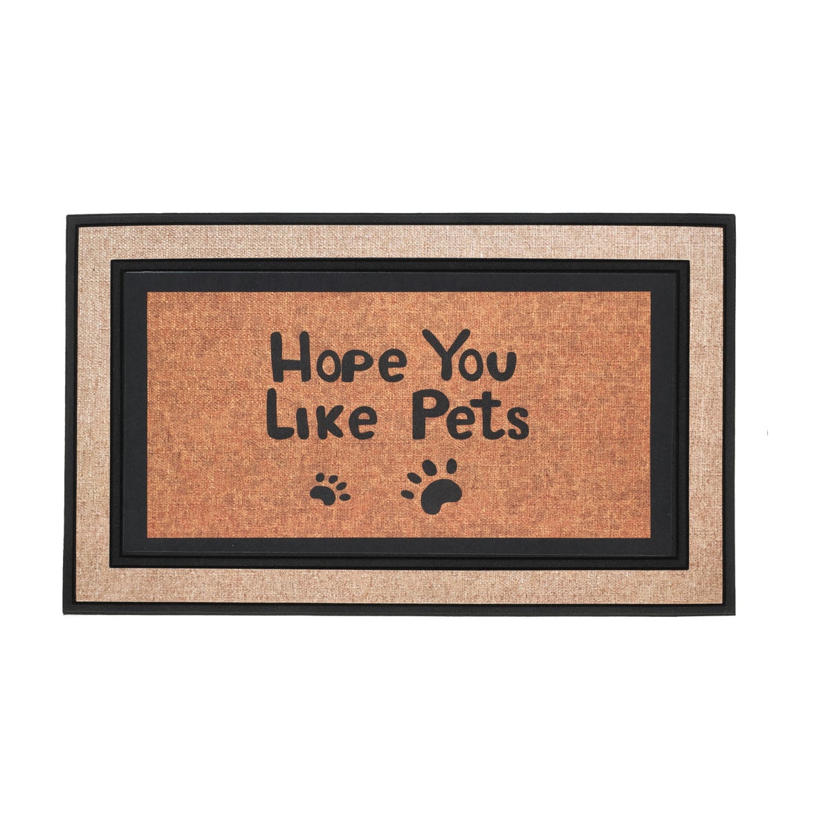 Deurmat pets beige 75 x 45 cm Deurmat pets beige 75 x 45 cm