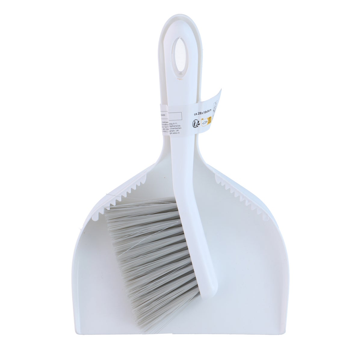Veger met blik 28 cm Veger met blik 28 cm