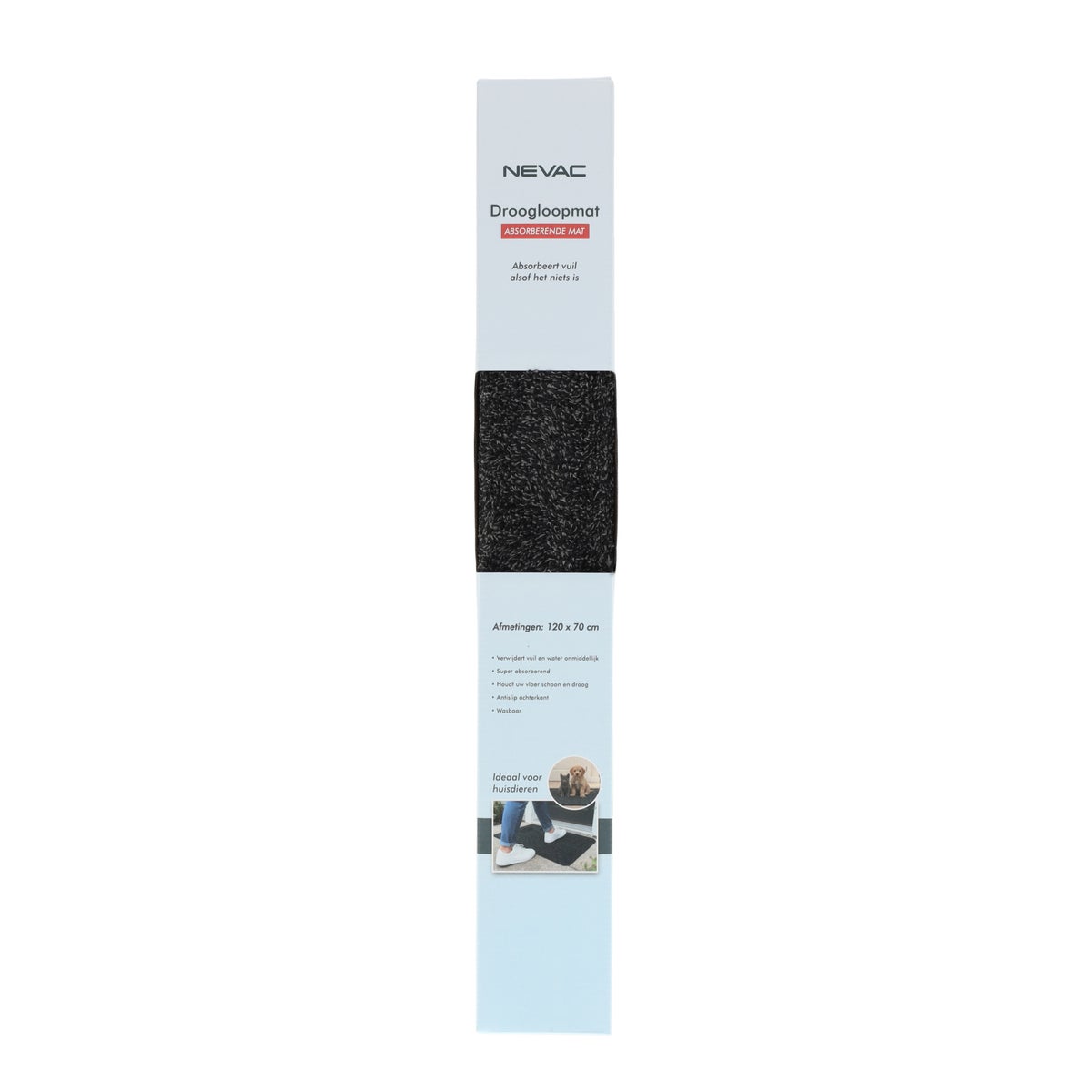 Droogloopmat 120 x 70 cm antraciet Droogloopmat 120 x 70 cm antraciet