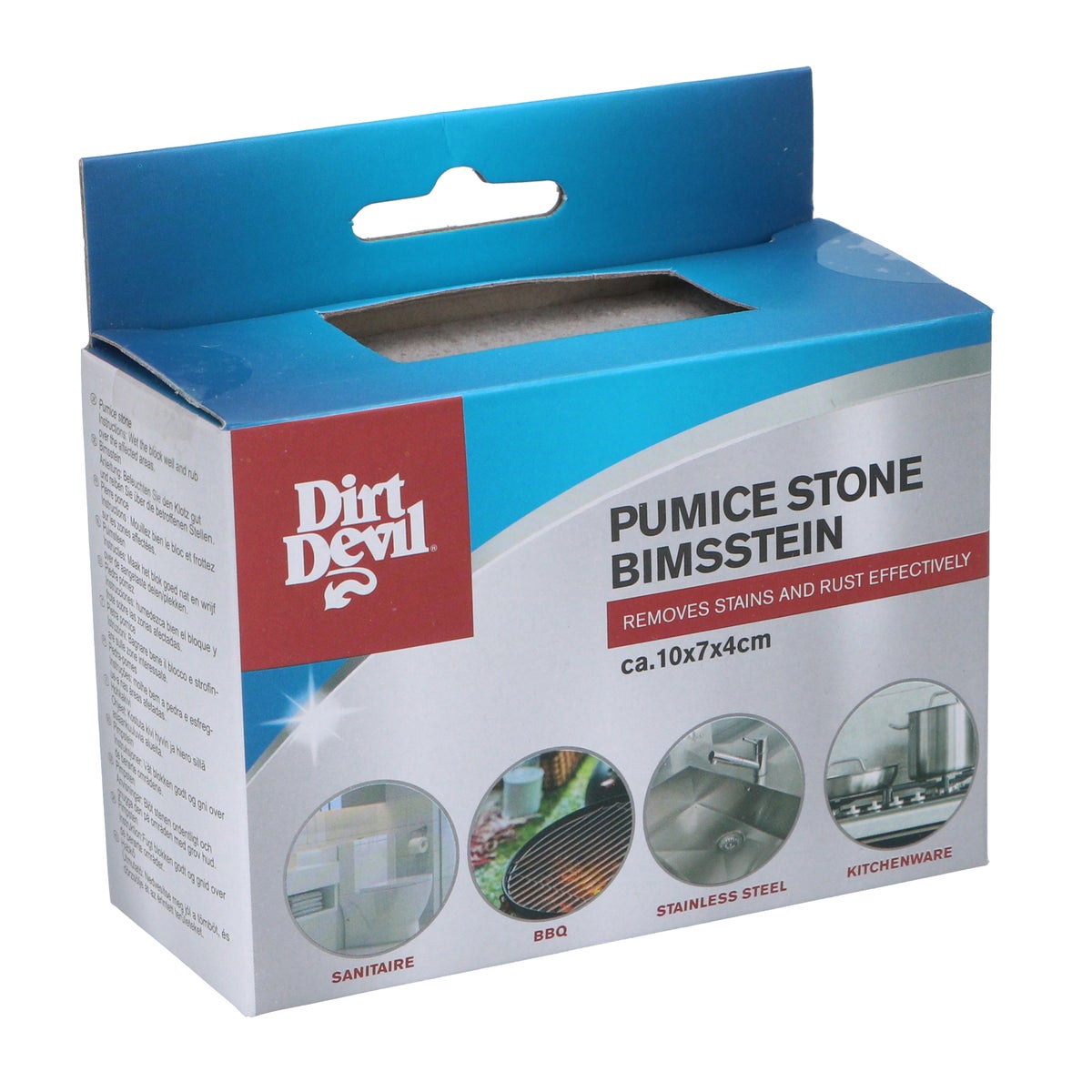 Puimsteen 10x7x4cm Dirt Devil Puimsteen 10x7x4cm Dirt Devil