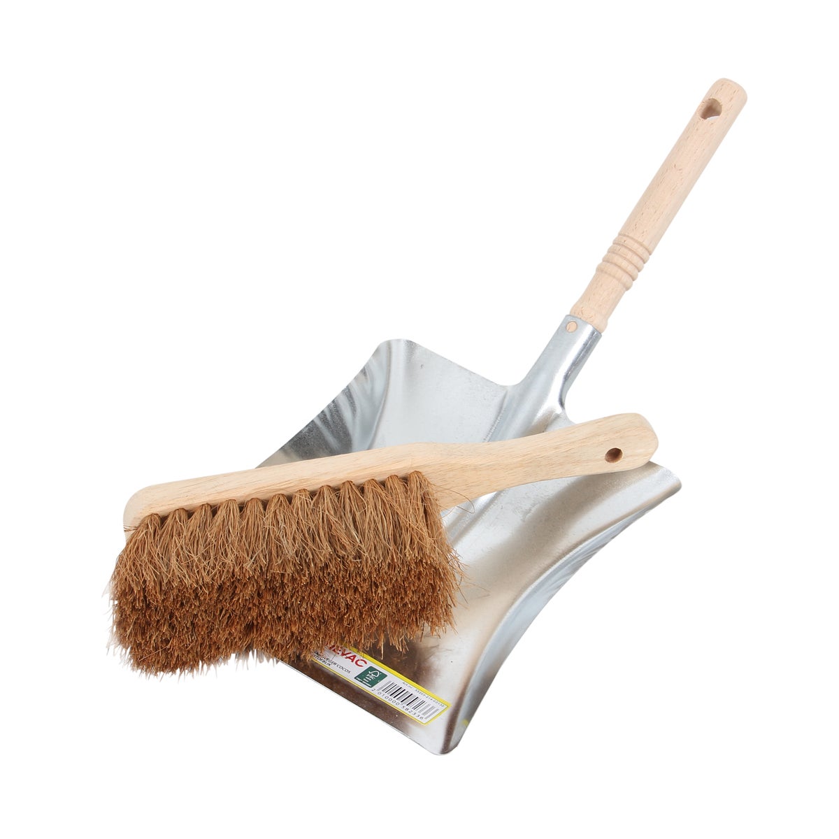 Handveger cocos + stofblik Nevac Handveger cocos + stofblik Nevac