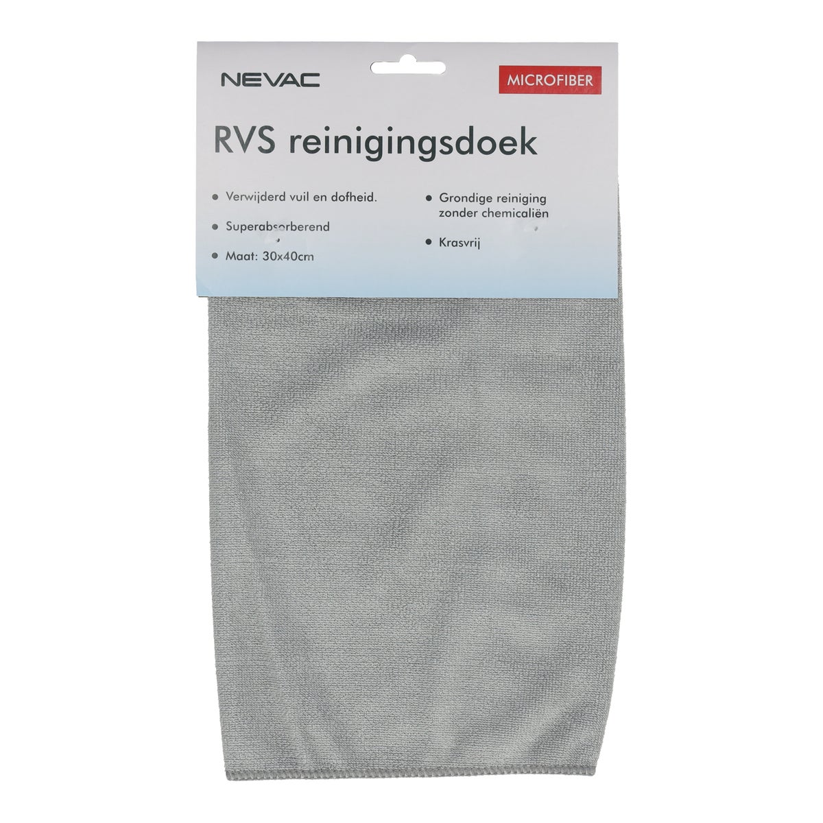 Doek RVS 30 x 40 cm RS020 Nevac Doek RVS 30 x 40 cm RS020 Nevac