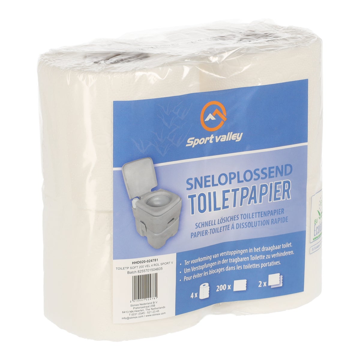 Toiletp soft 200 vel 4 rol Sport Valley Toiletp soft 200 vel 4 rol Sport Valley