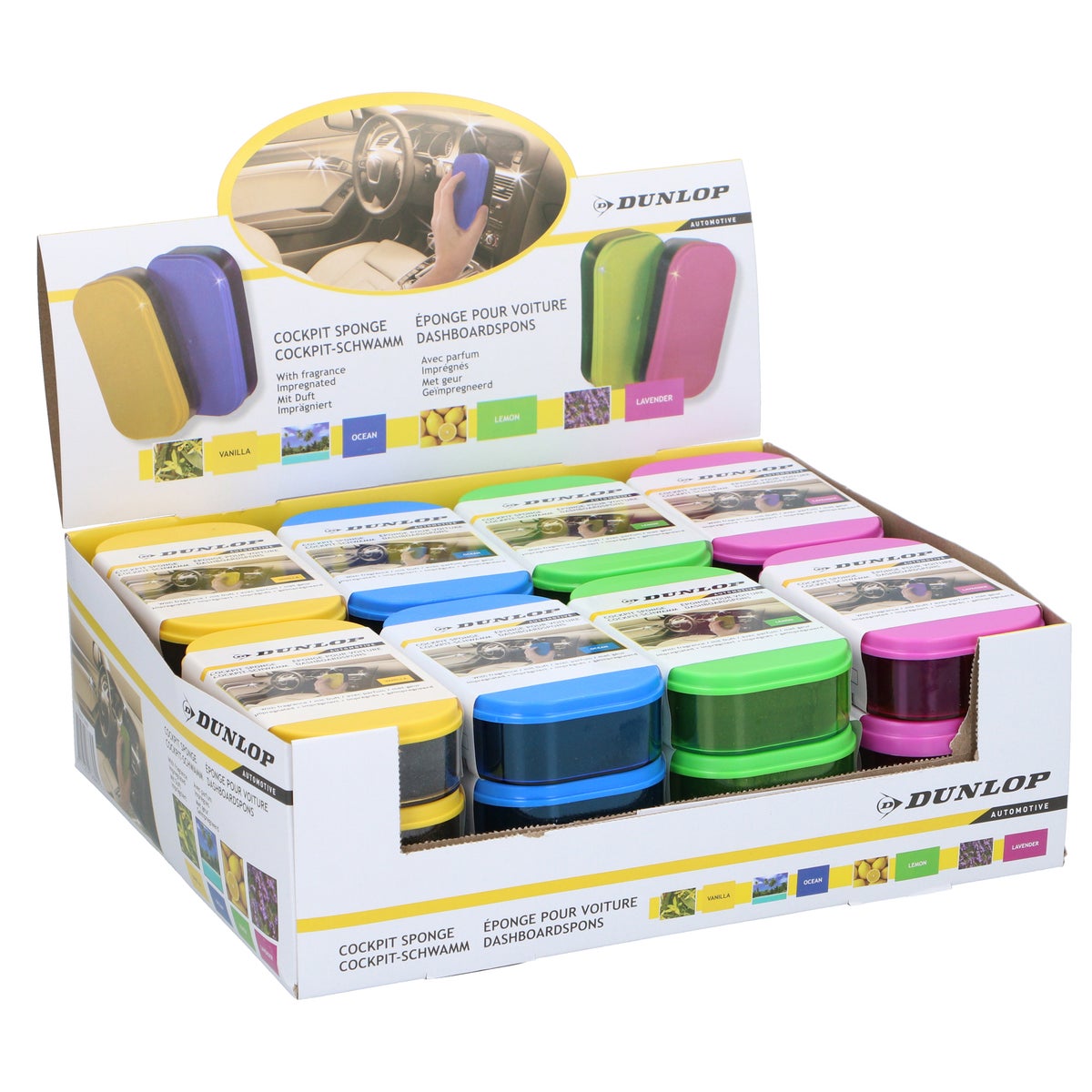 Spons dashboard assorti Dunlop Spons dashboard assorti Dunlop