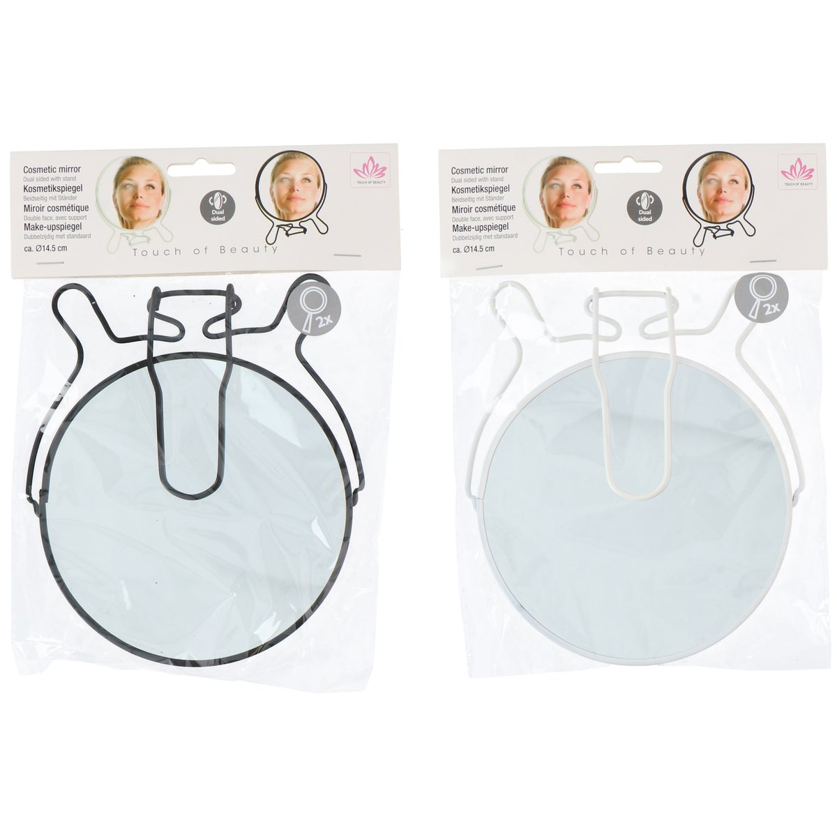 Spiegel cosmetica 18 cm Touch Of Beauty Spiegel cosmetica 18 cm Touch Of Beauty