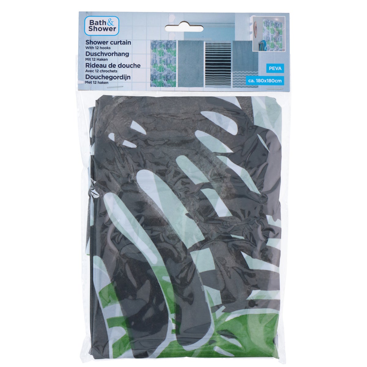 Douchegordijn 180x180cm Douchegordijn 180x180cm