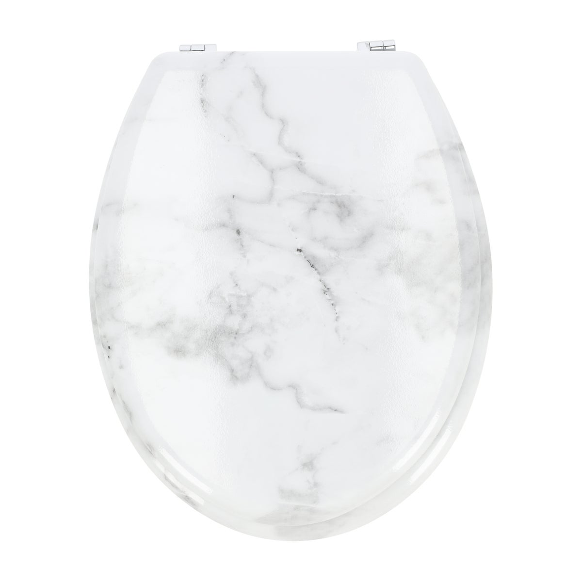 Toiletbril print marmer wit Toiletbril print marmer wit