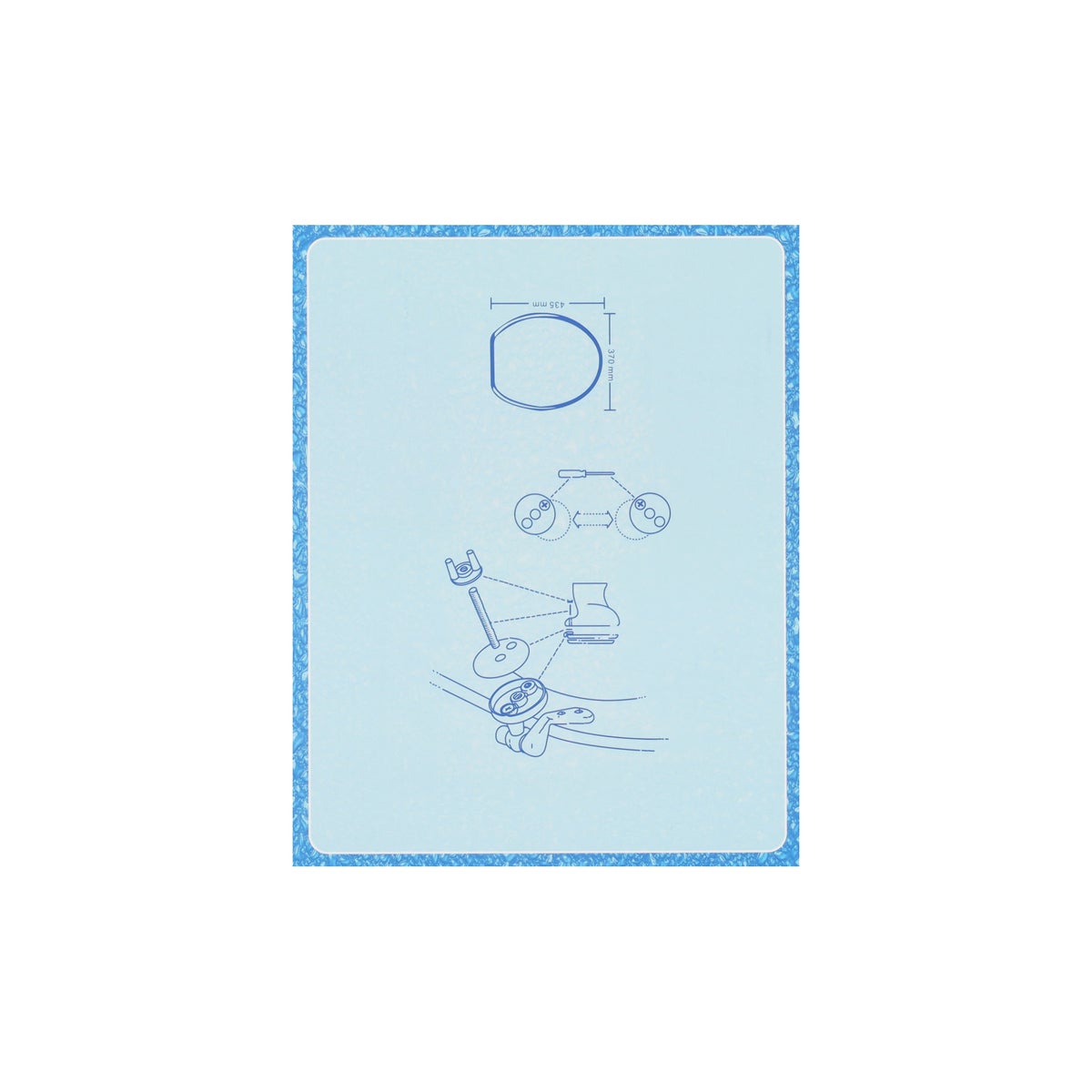 Toiletbril print marmer wit Toiletbril print marmer wit