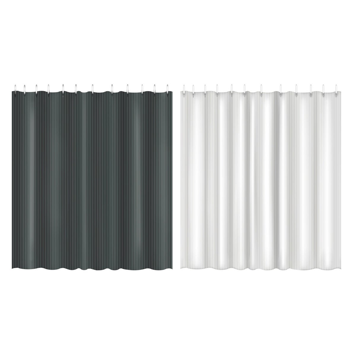 Douchegordijn 180x200cm Douchegordijn 180x200cm