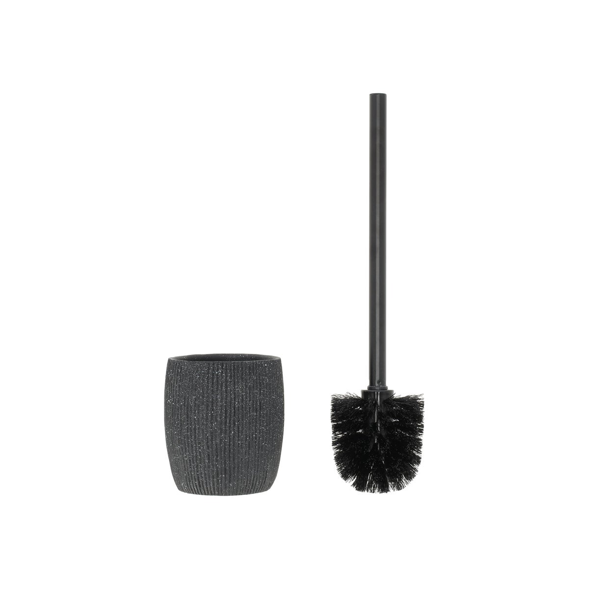 Toiletborstel met houder zwart Alpina Toiletborstel met houder zwart Alpina