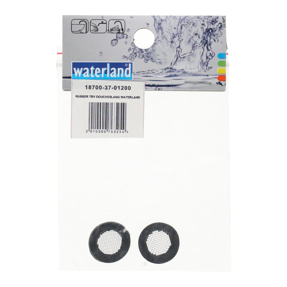 Rubber tbv doucheslang 2 stuks Waterland Rubber tbv doucheslang 2 stuks Waterland
