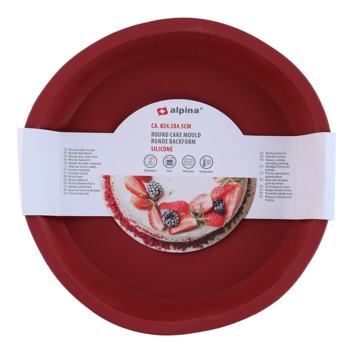 Bakvorm D24,5 cm assorti Alpina Bakvorm D24,5 cm assorti Alpina