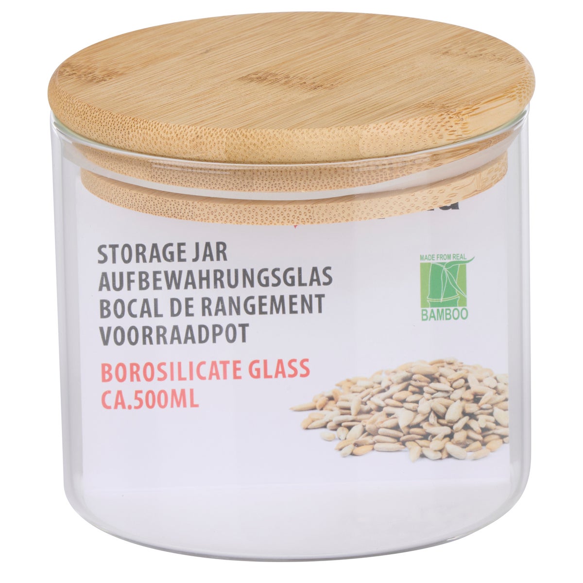 Voorraadpot glas 0,5L Alpina Voorraadpot glas 0,5L Alpina