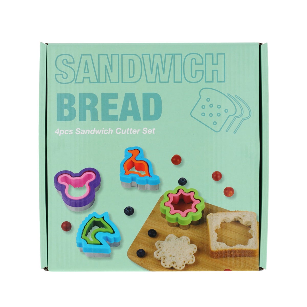 Uitsteekvormpjes brood Uitsteekvormpjes brood