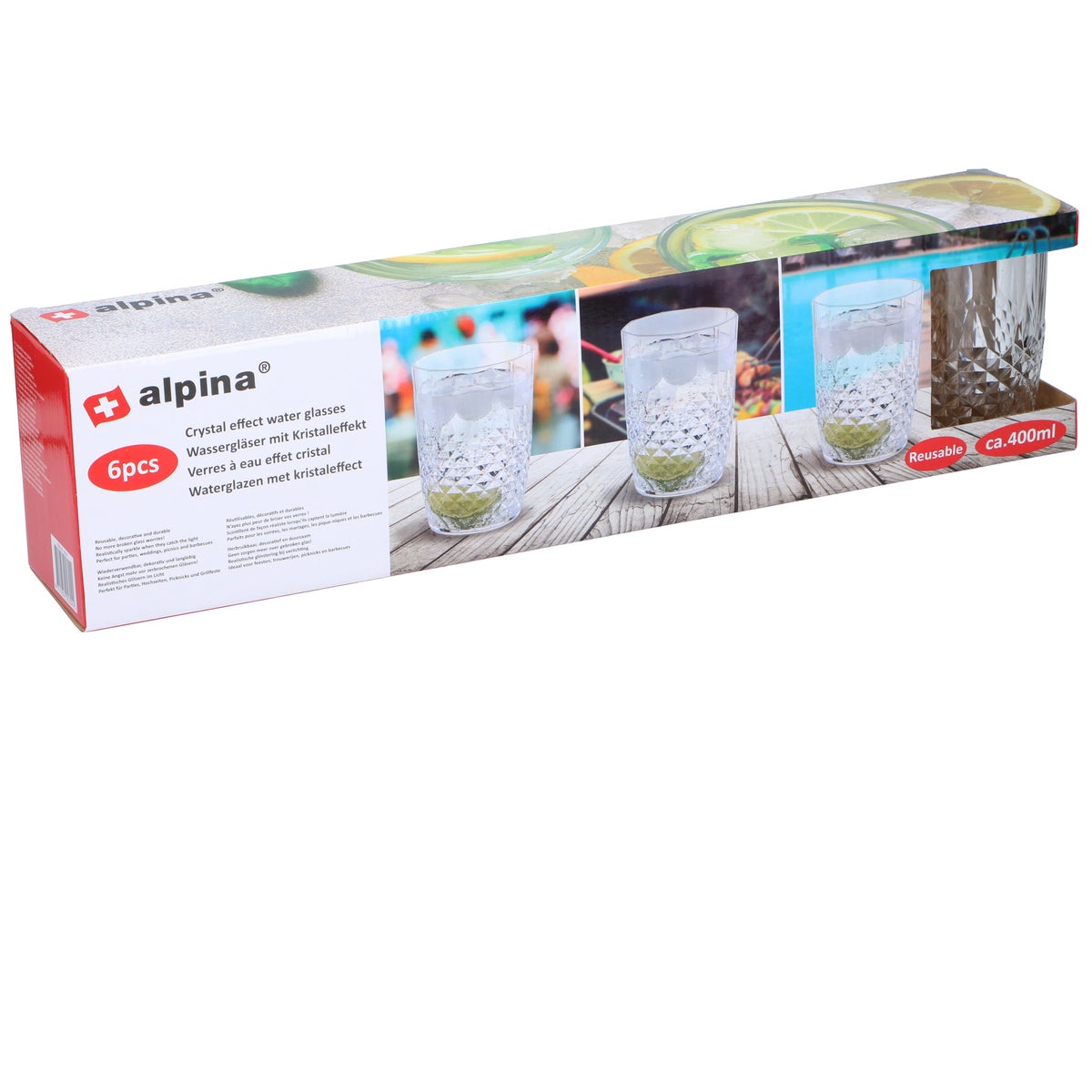 Glas 400ml 6st Glas 400ml 6st