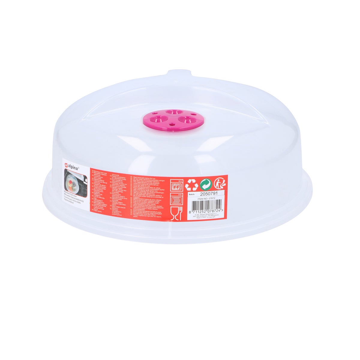 Deksel magnetron 26x11cm assorti Alpina Deksel magnetron 26x11cm assorti Alpina