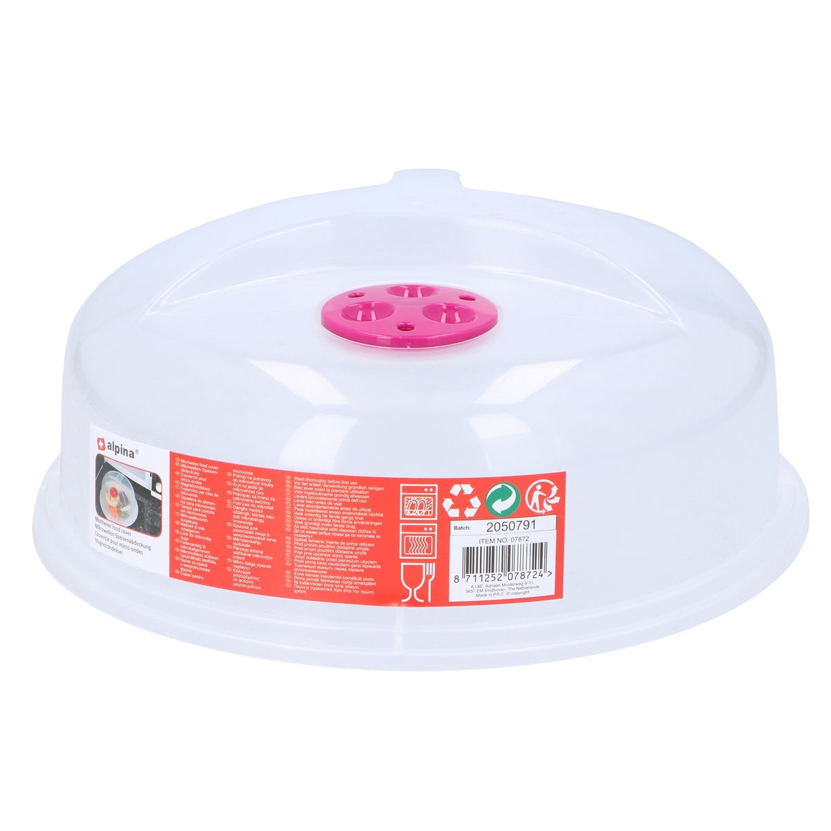 Deksel magnetron 26 x 11 cm assorti Alpina Deksel magnetron 26 x 11 cm assorti Alpina