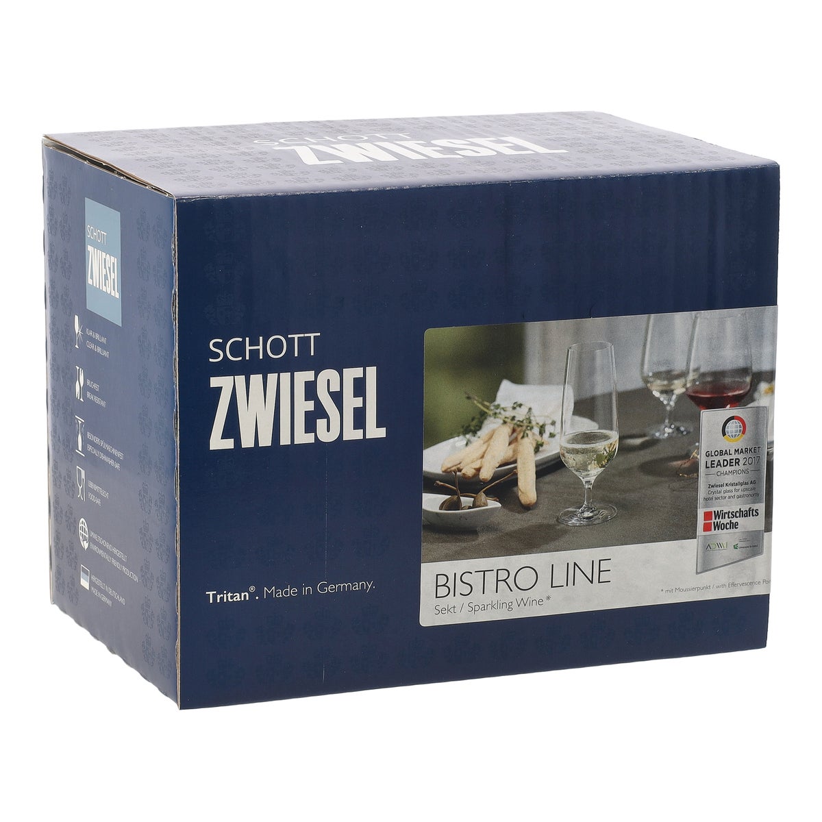 Wijnglas Sparkling 277ml 6st Wijnglas Sparkling 277ml 6st