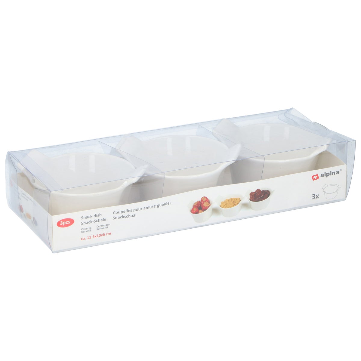 Serveerschaaltjes 3 stuks Serveerschaaltjes 3 stuks