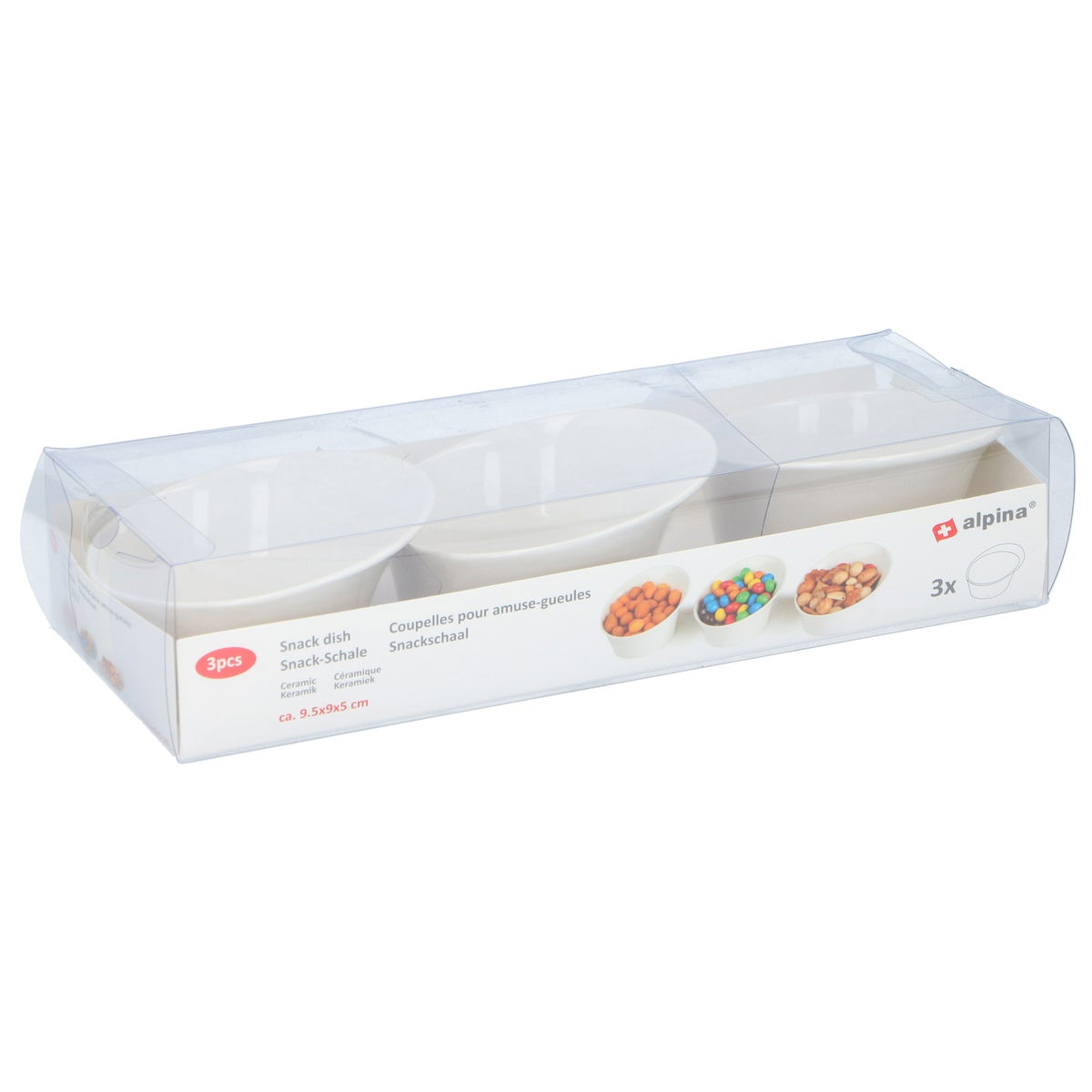 Serveerschaaltjes 3 stuks Serveerschaaltjes 3 stuks