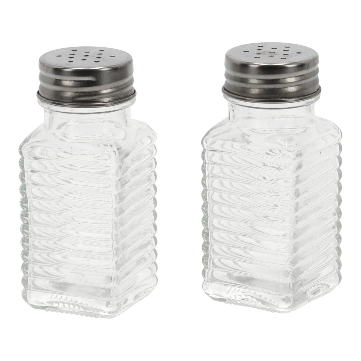 Zout en peper vat 9 x 4 cm 2 stuks Alpina Zout en peper vat 9 x 4 cm 2 stuks Alpina