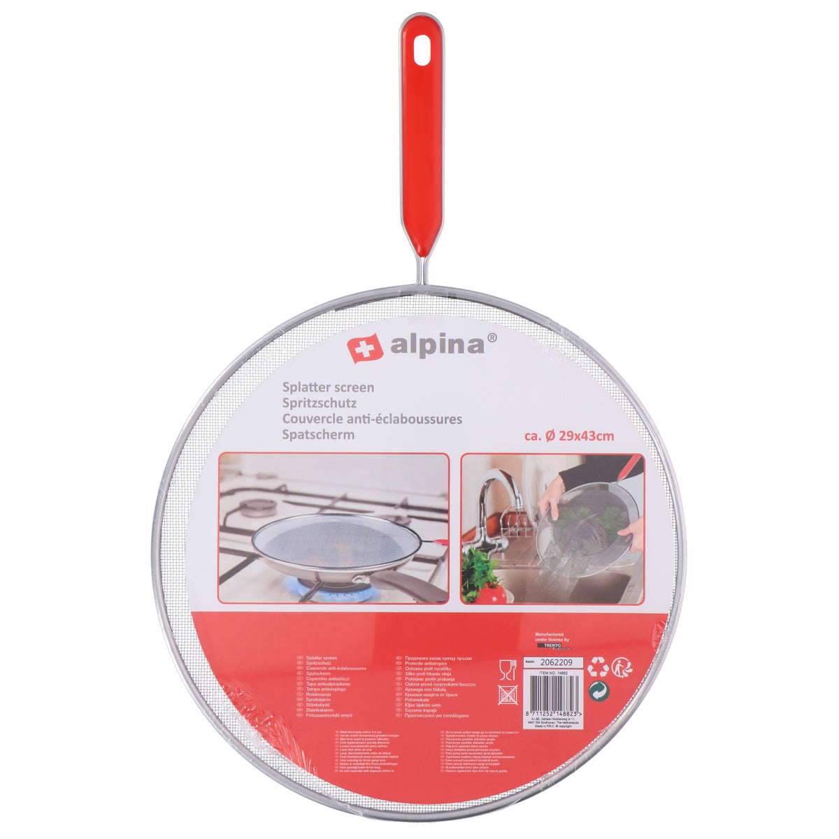 Spatdeksel 29-43 cm Alpina Spatdeksel 29-43 cm Alpina