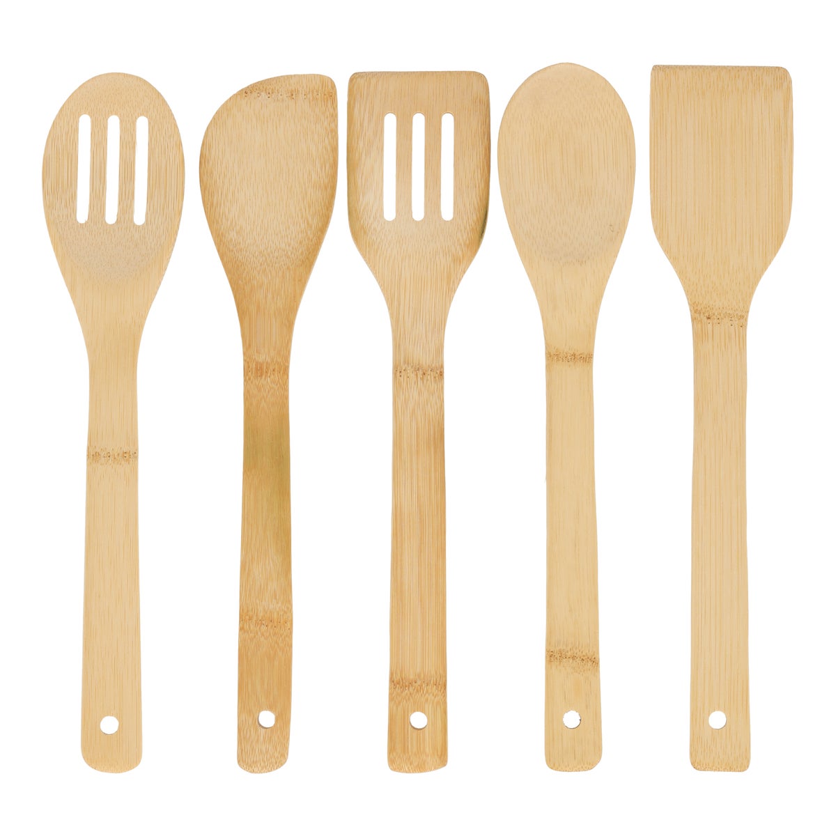 Spatelset hout 5 stuks Spatelset hout 5 stuks