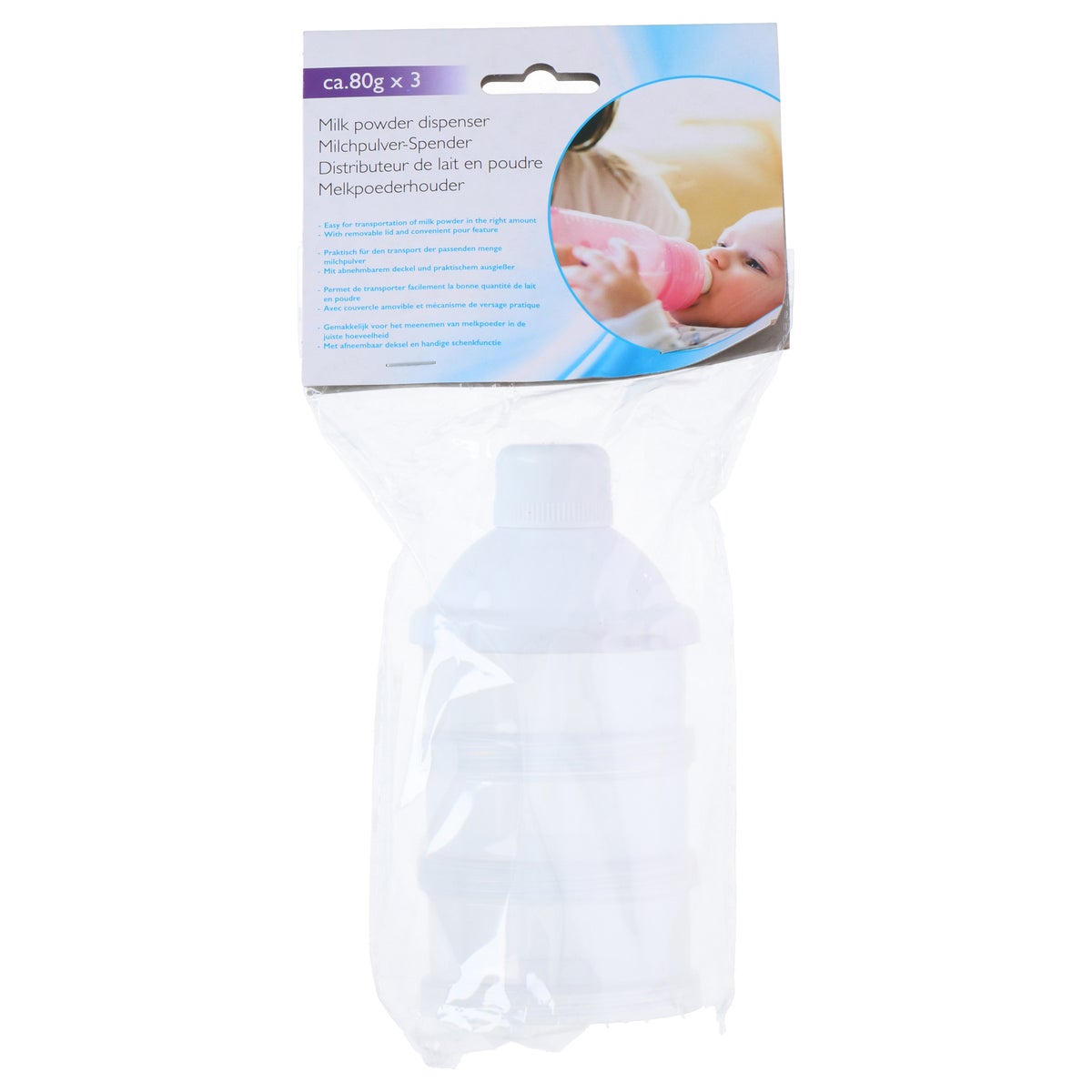 Container melkpoeder 4st. PP Container melkpoeder 4st. PP