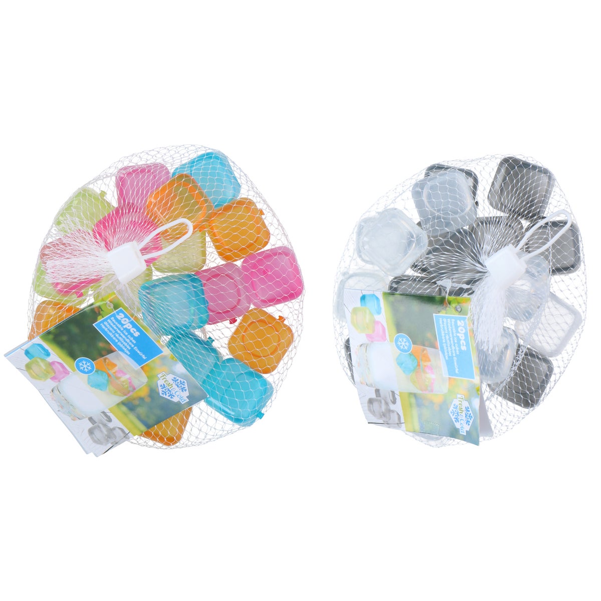 Ijsblokjes vierkant 20 stuks Ijsblokjes vierkant 20 stuks