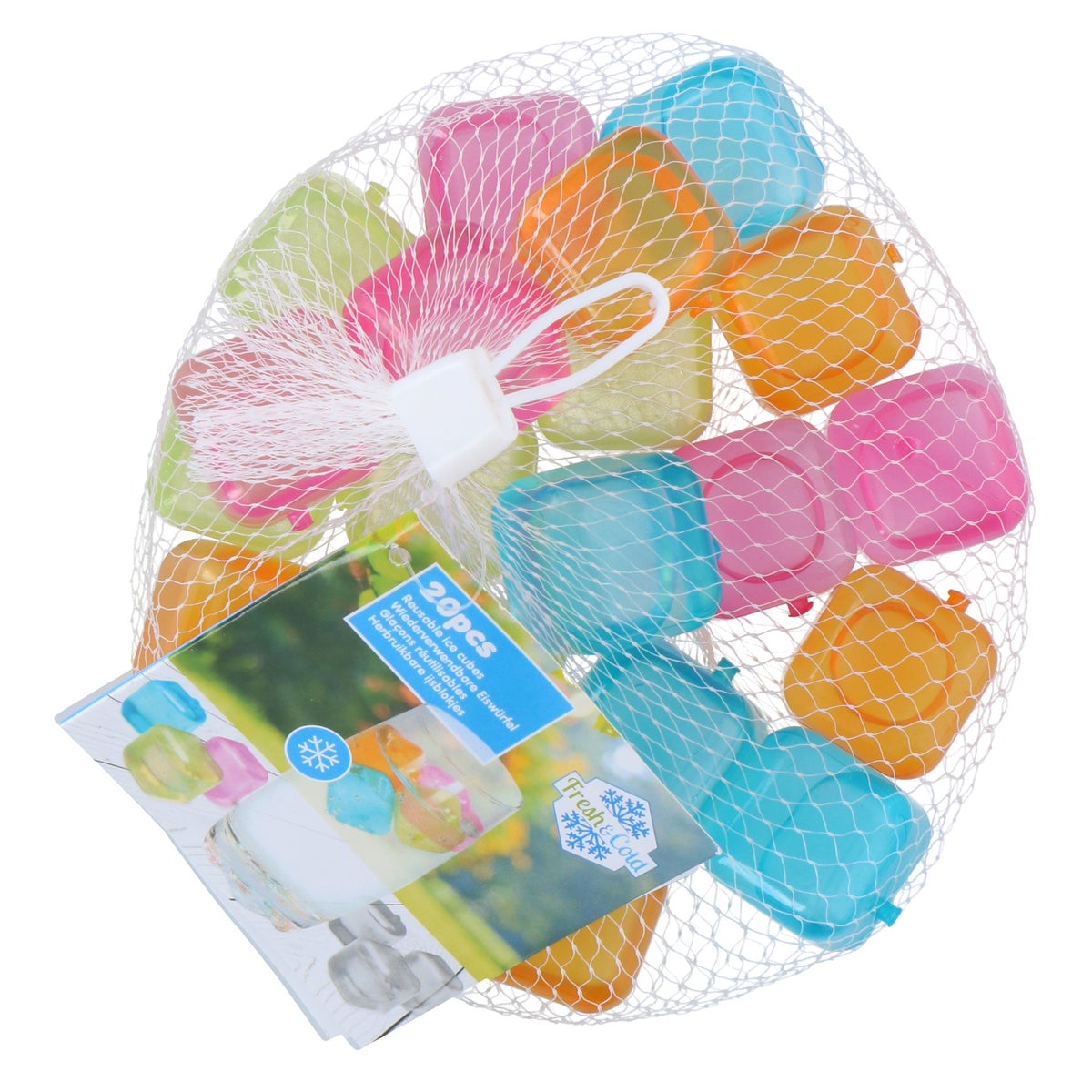 Ijsblokjes vierkant 20 stuks Ijsblokjes vierkant 20 stuks