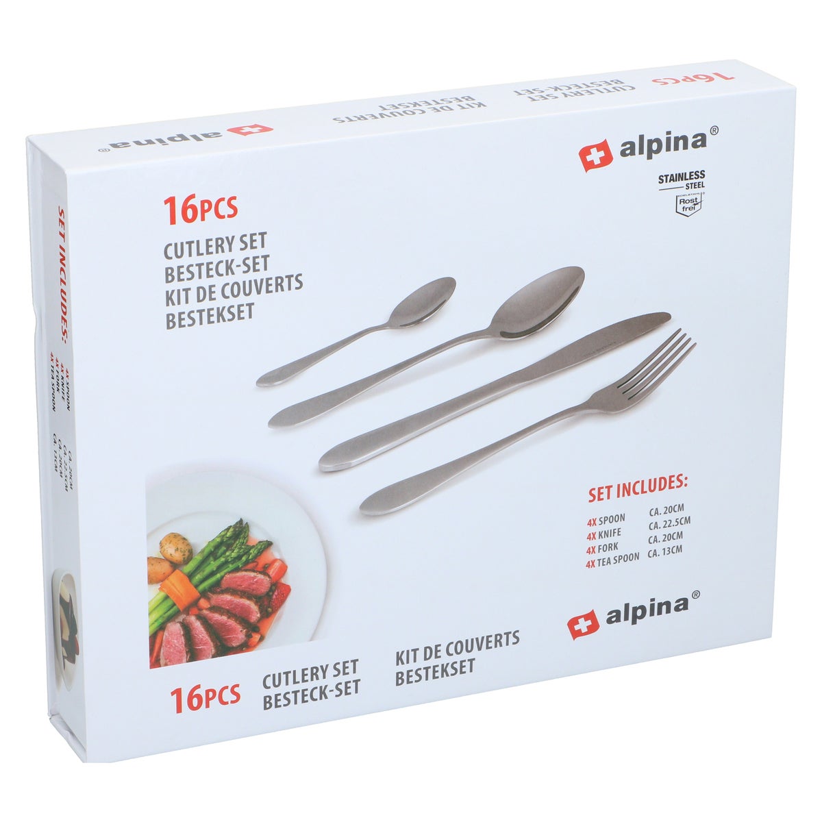 Bestekset 16-delig Alpina Bestekset 16-delig Alpina