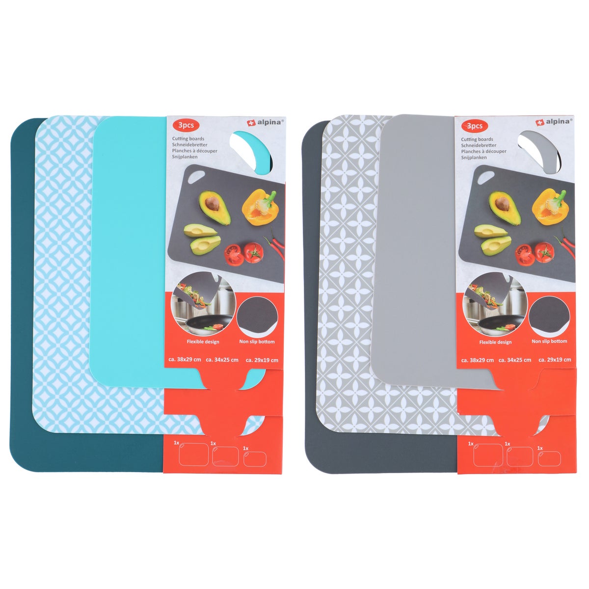 Snijplank set 3st Snijplank set 3st