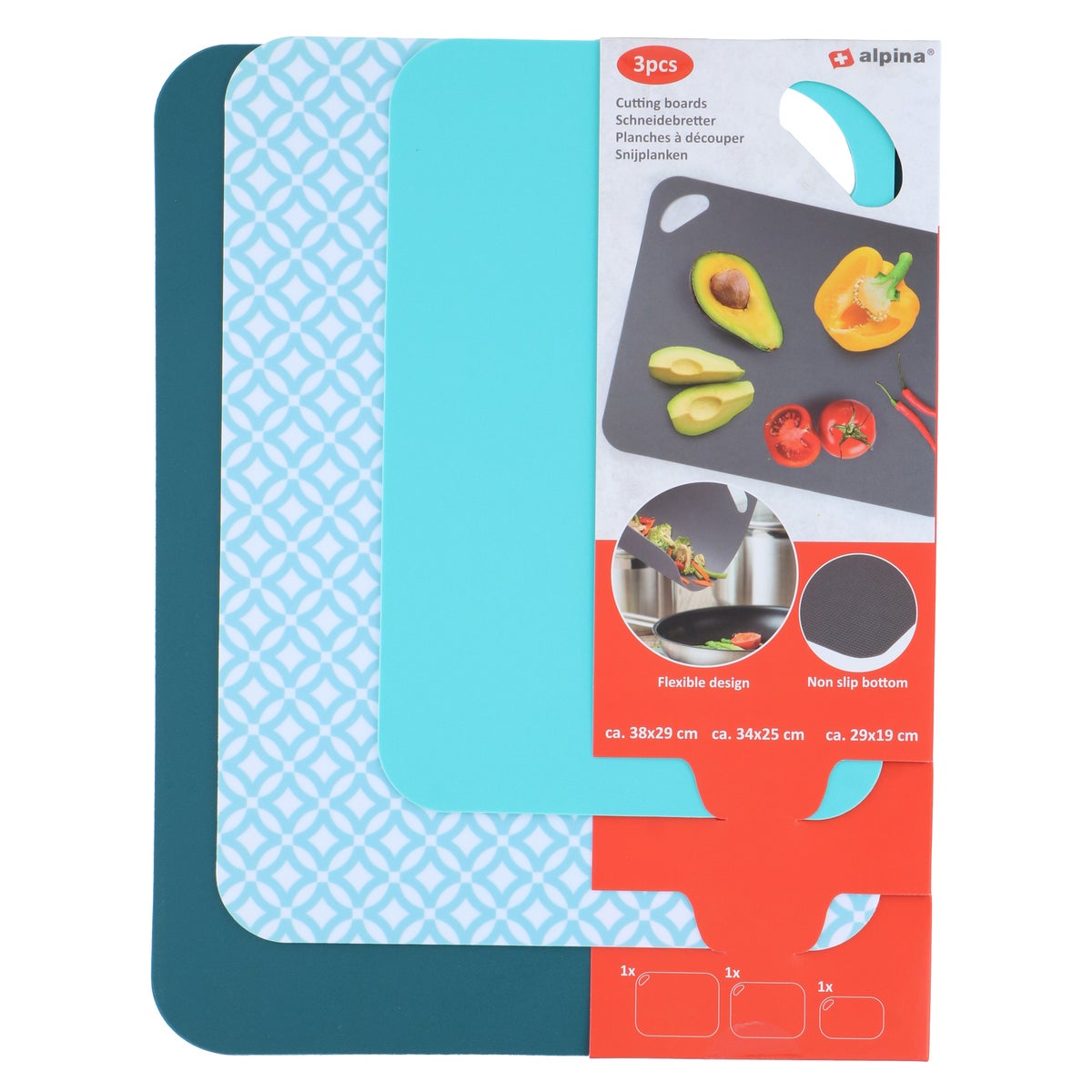 Snijplank set 3st Snijplank set 3st