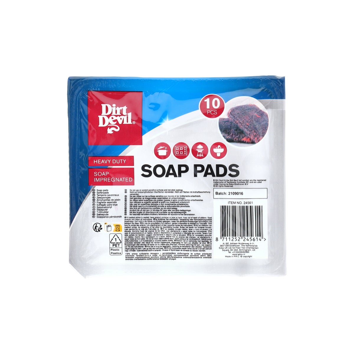 Zeepsponsjes 10st Dirt Devil Zeepsponsjes 10st Dirt Devil