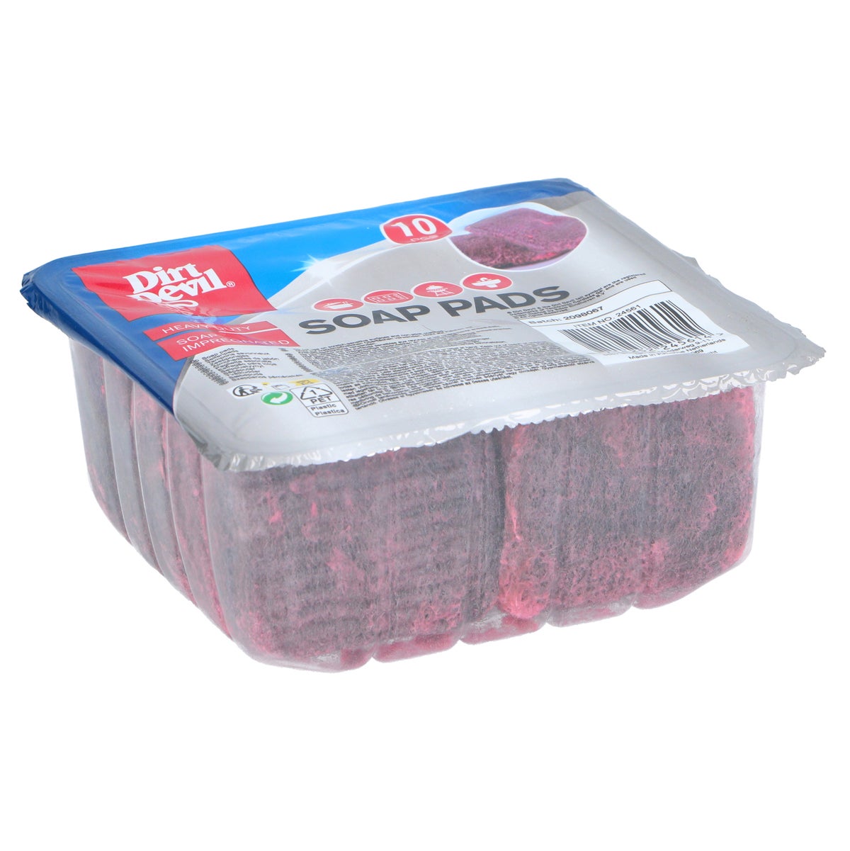 Zeepsponsjes 10st Dirt Devil Zeepsponsjes 10st Dirt Devil