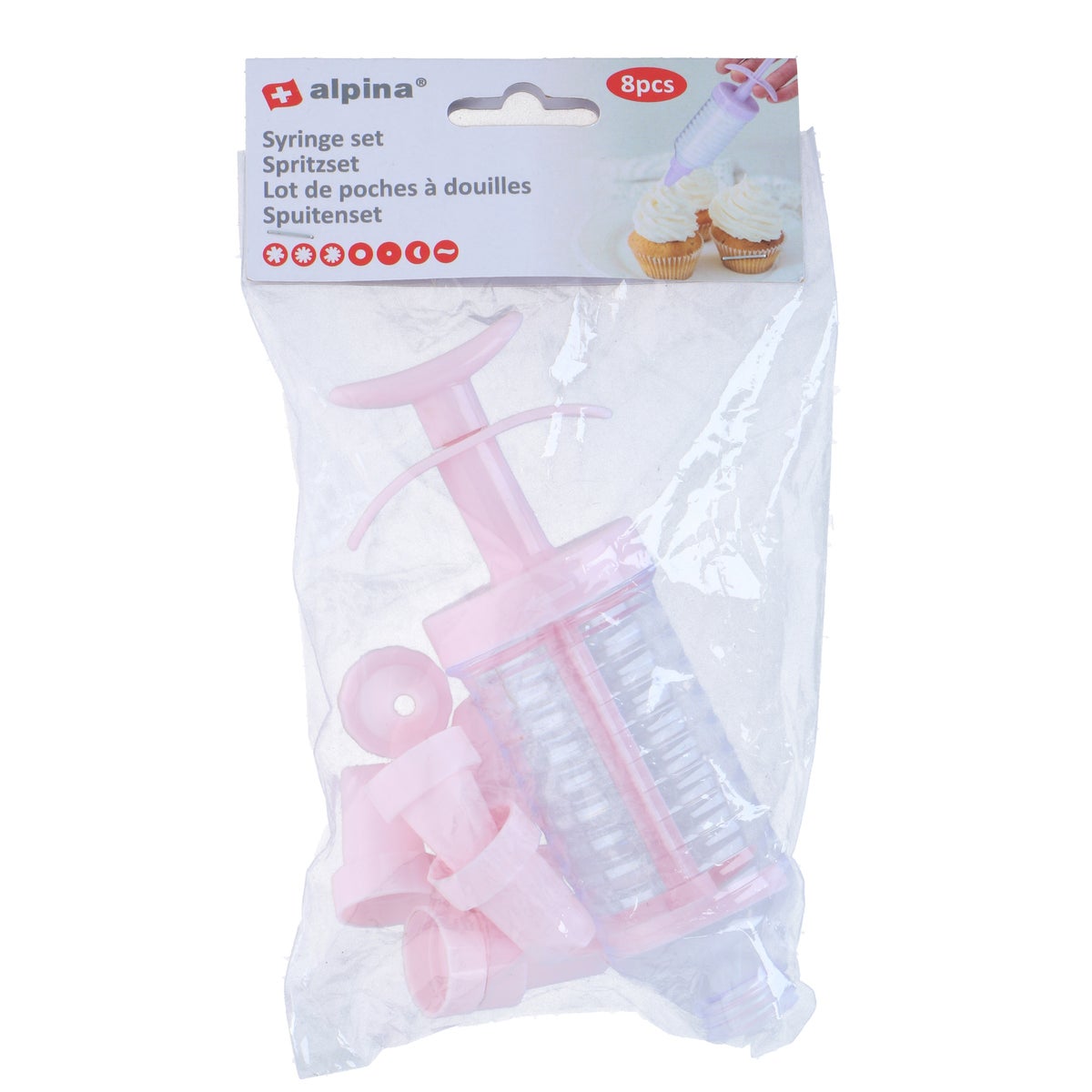 Garneerspuit 3 assorti Garneerspuit 3 assorti