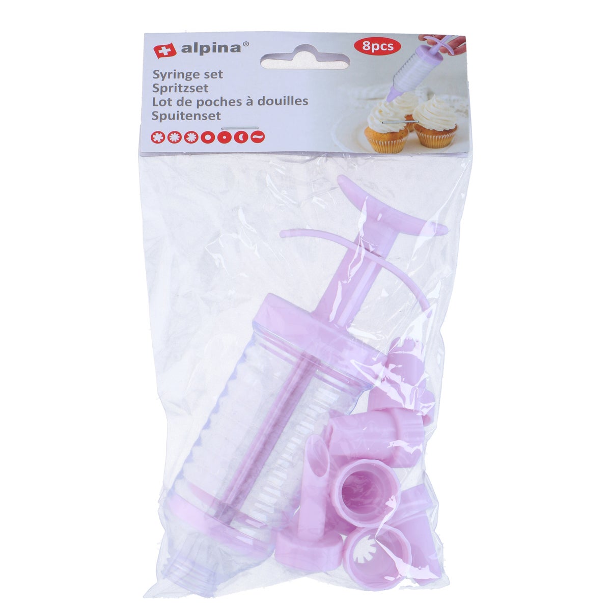 Garneerspuit 3 assorti Garneerspuit 3 assorti