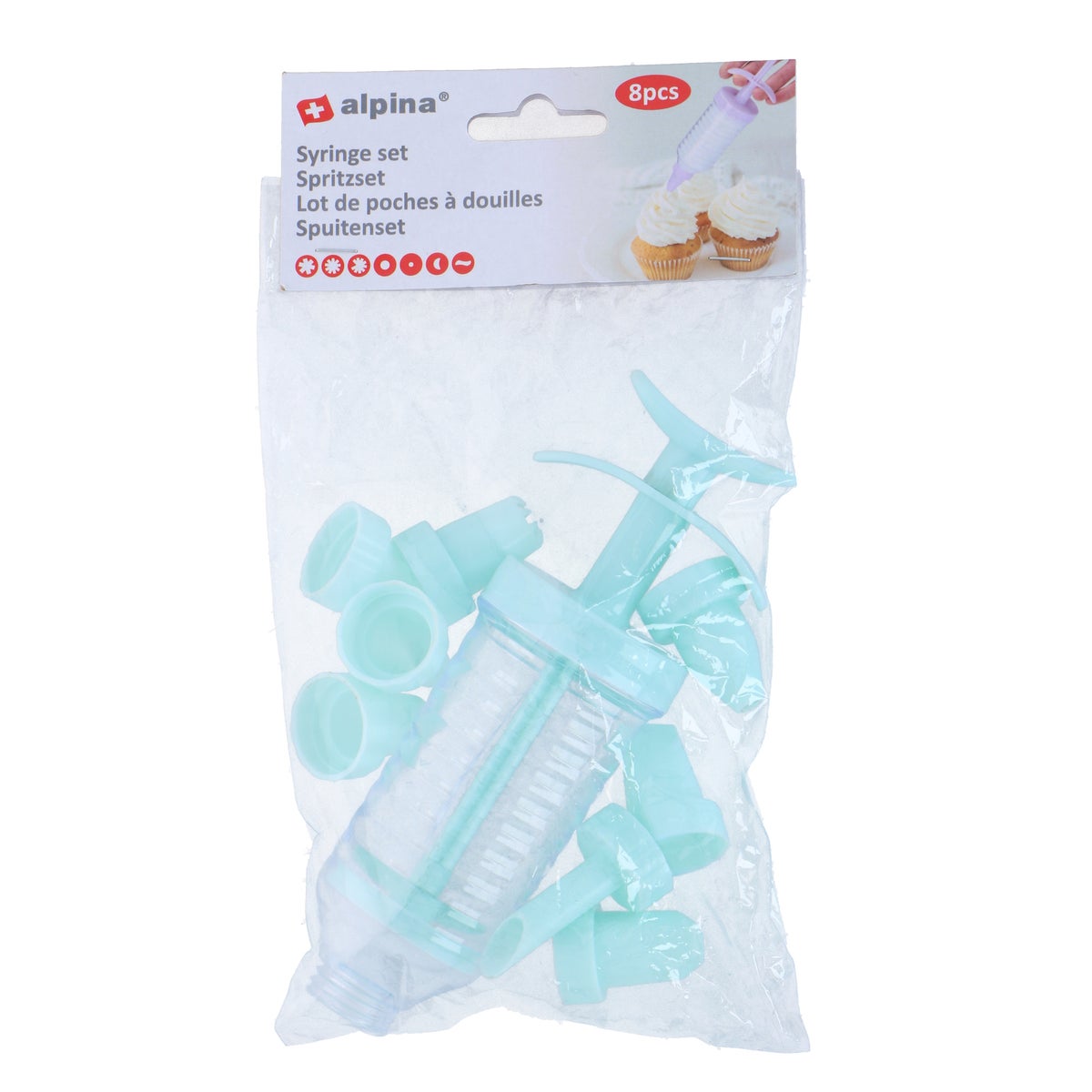 Garneerspuit 3 assorti Garneerspuit 3 assorti