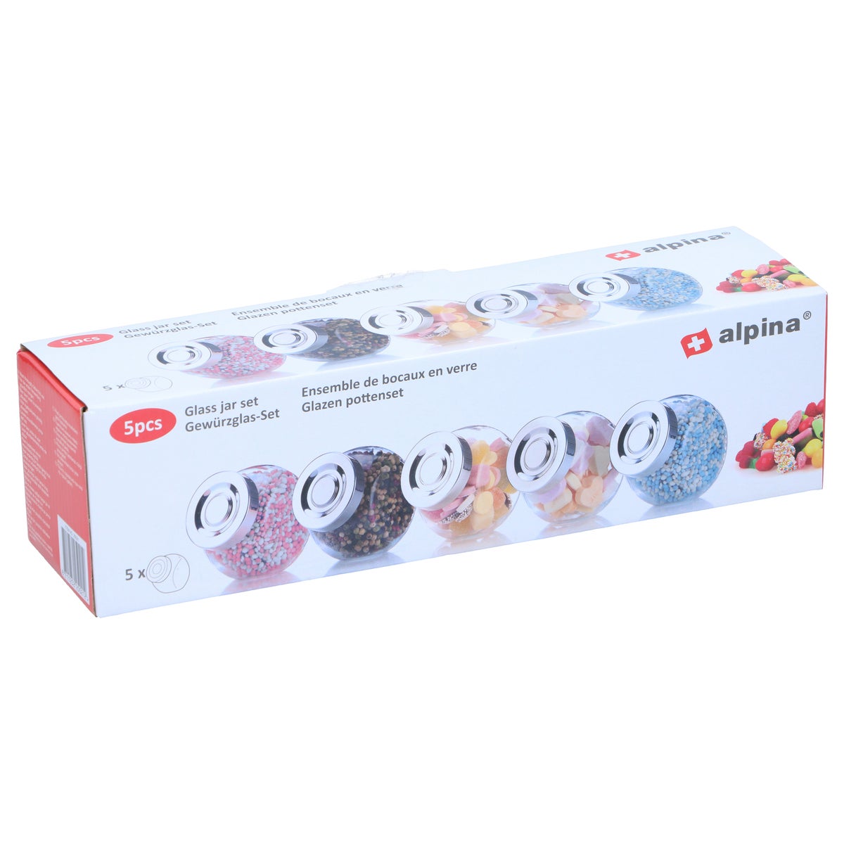 Bewaarpot 5 stuks Bewaarpot 5 stuks