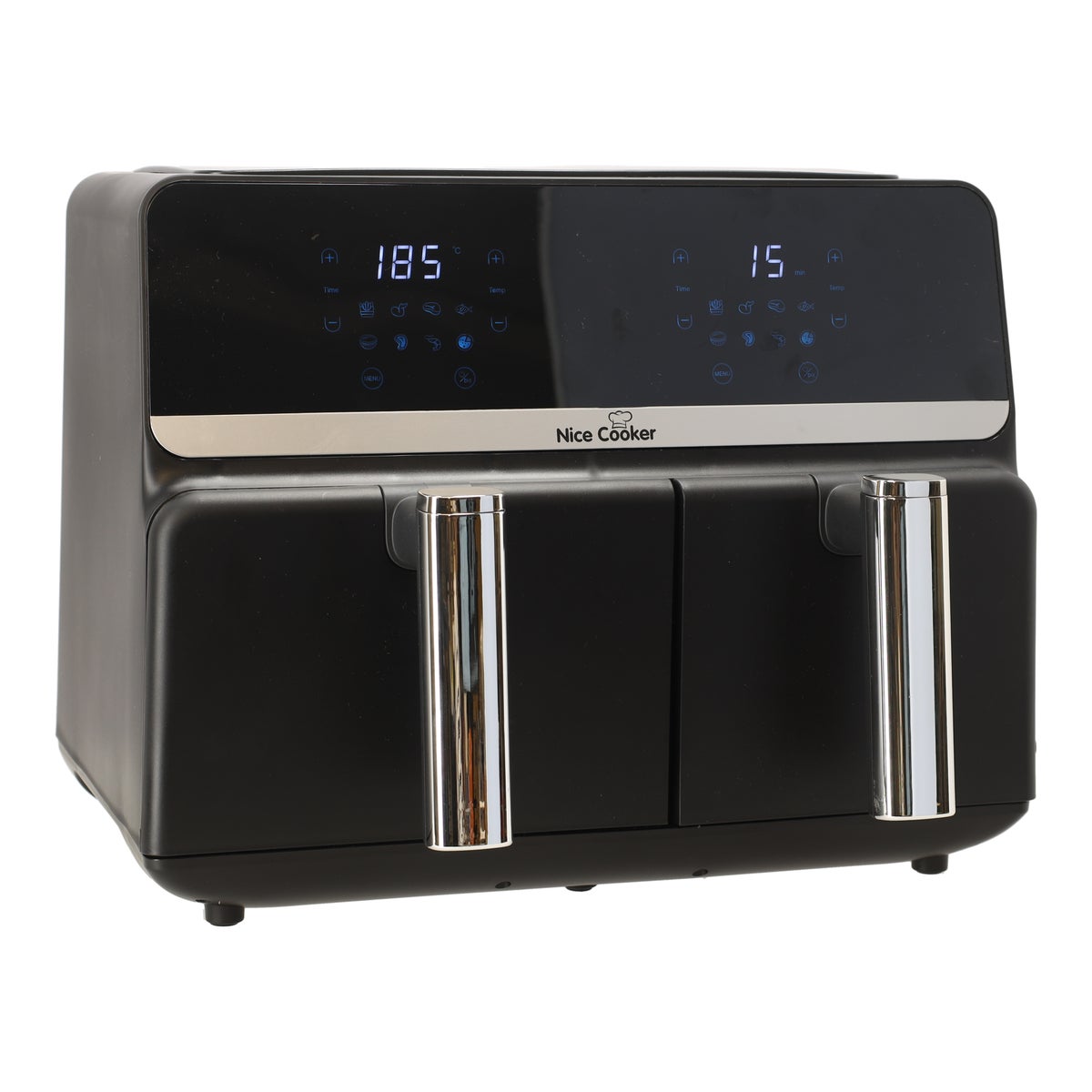 Airfryer 5,5L en 3,5L digitaal Nice Cooker Airfryer 5,5L en 3,5L digitaal Nice Cooker