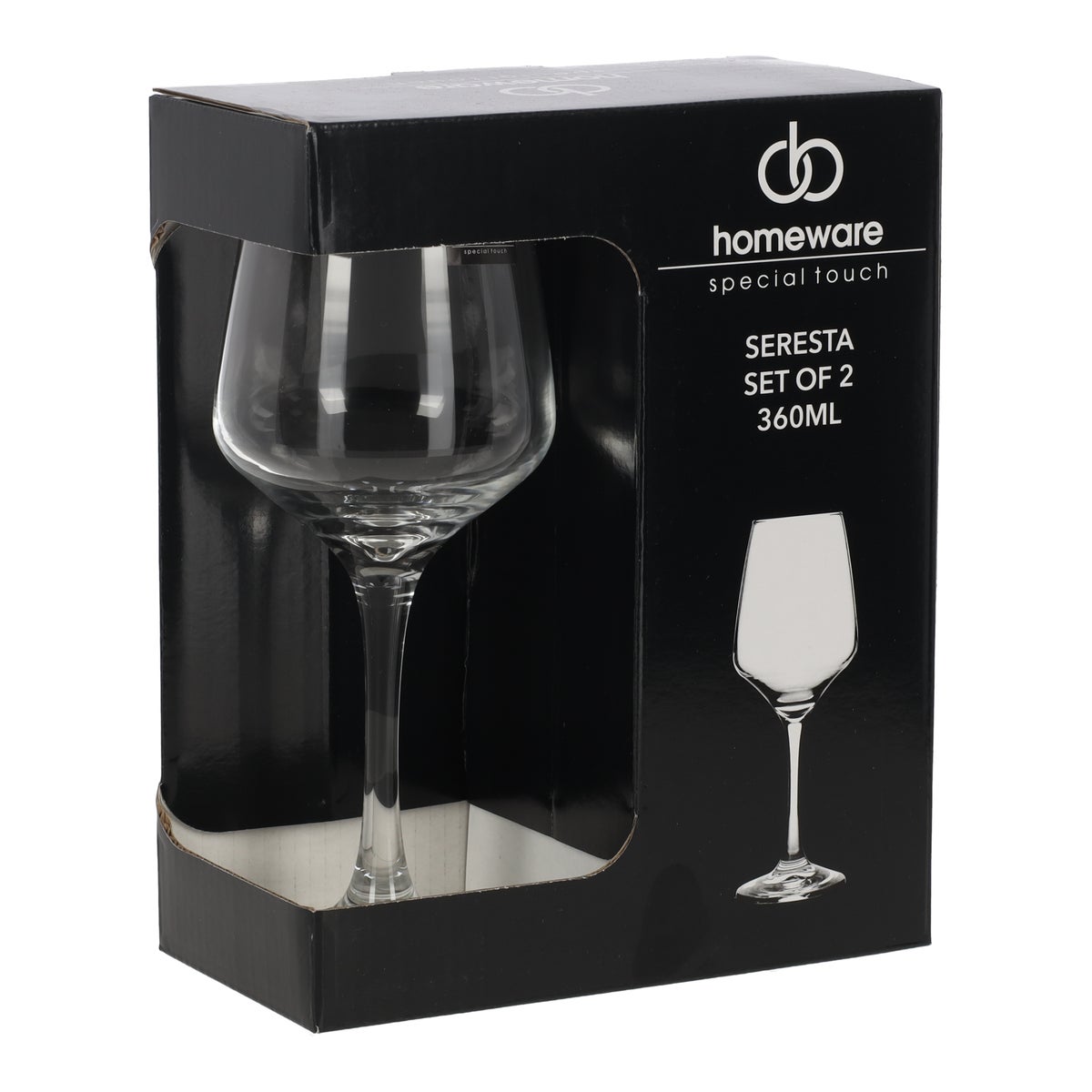 Wijnglas 360 ml 2 stuks Homeware Wijnglas 360 ml 2 stuks Homeware