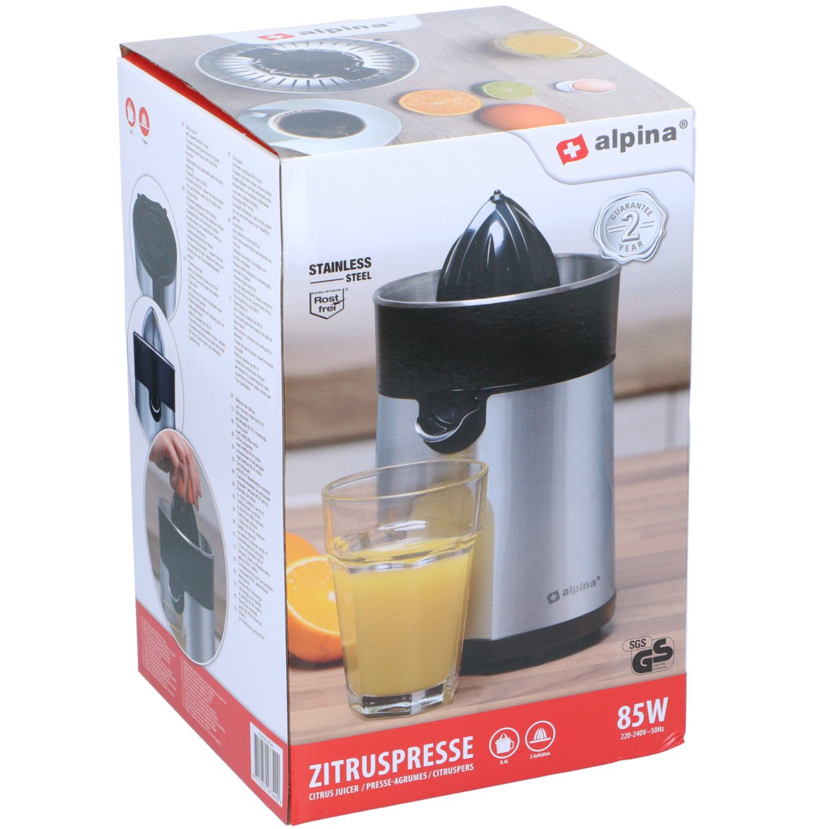 Citruspers elektrisch Alpina Citruspers elektrisch Alpina