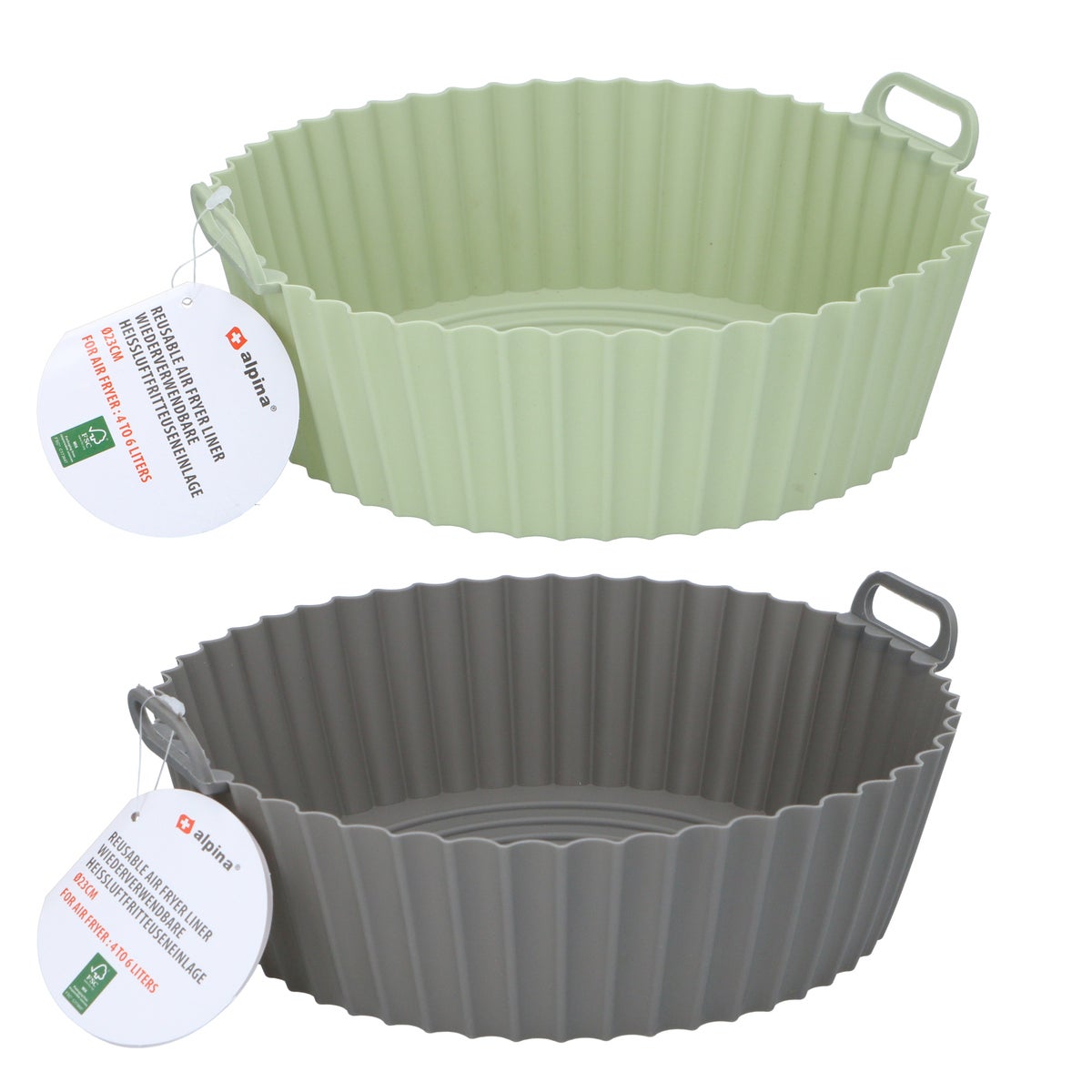 Airfryer liner D23 herbruikbaar assorti Alpina Airfryer liner D23 herbruikbaar assorti Alpina