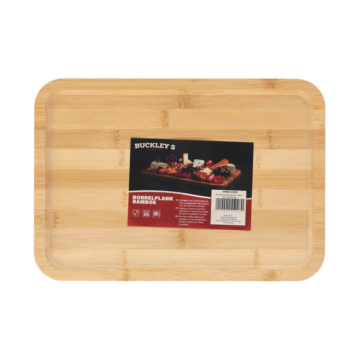 Borrelplank bamboe Buckley's Indoor Borrelplank bamboe Buckley's Indoor