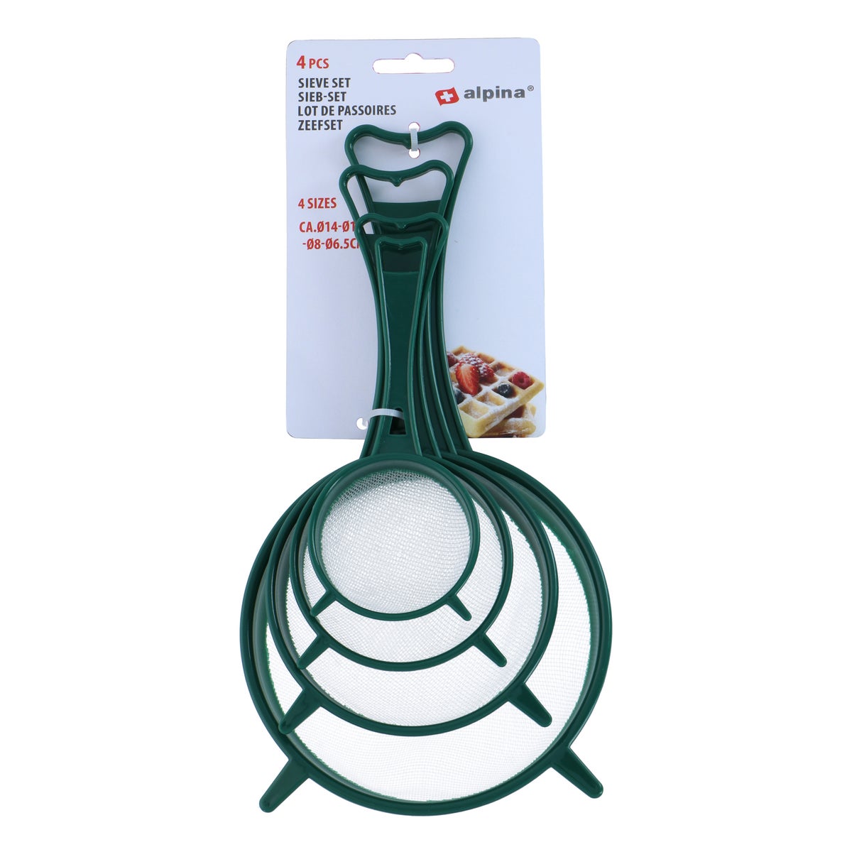 Zeefset 4dlg Alpina Zeefset 4dlg Alpina