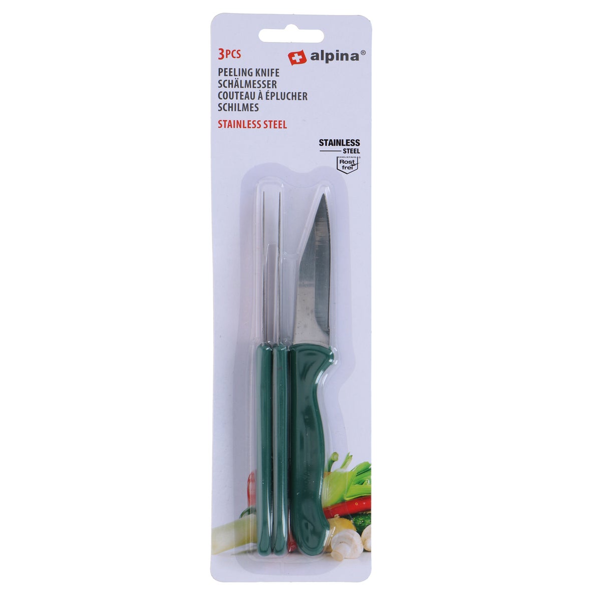 Schilmes 18 cm RVS 3 stuks Alpina Schilmes 18 cm RVS 3 stuks Alpina