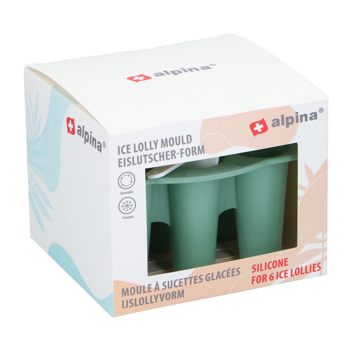 IJslollyvorm 185g assorti Alpina IJslollyvorm 185g assorti Alpina