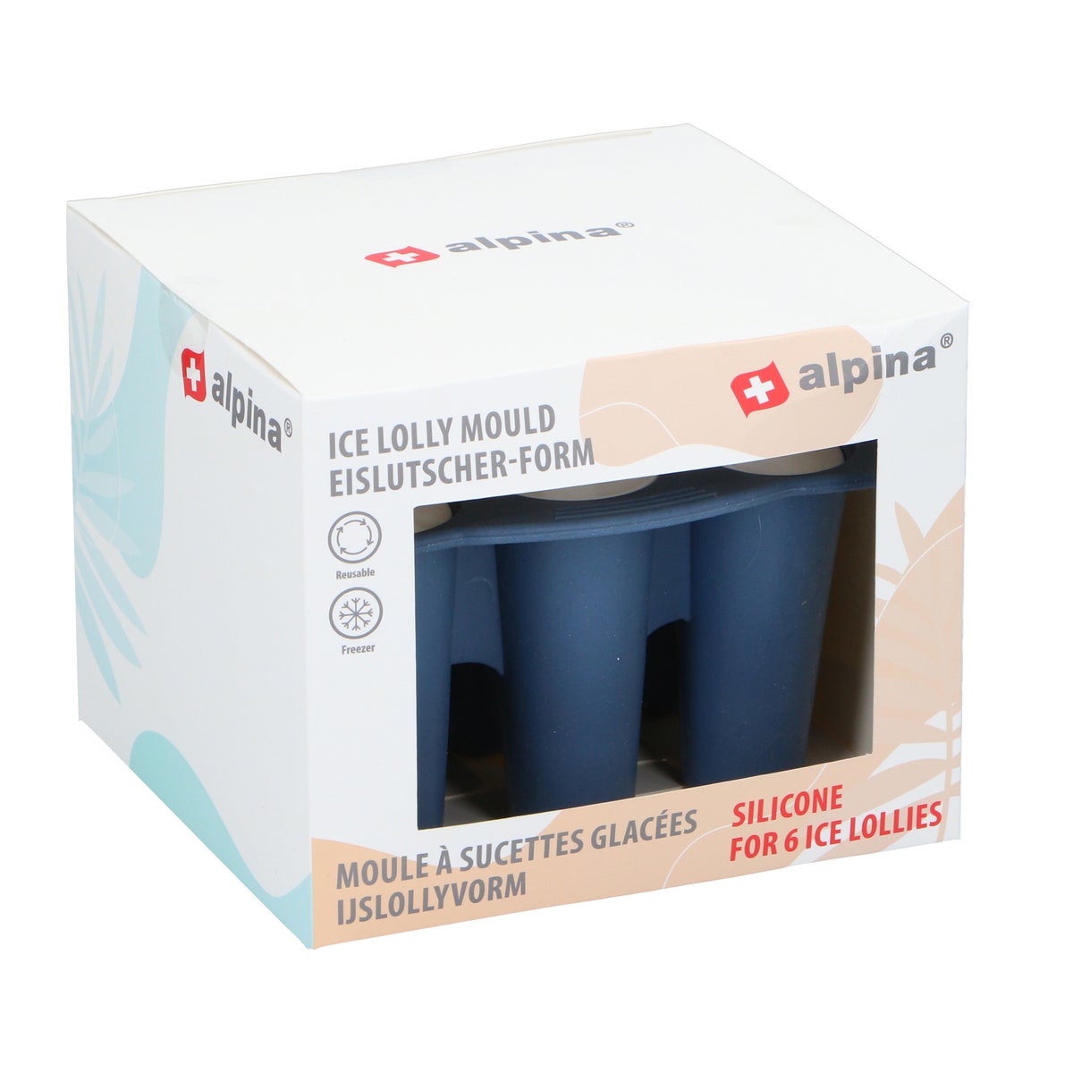 IJslollyvorm 185g assorti Alpina IJslollyvorm 185g assorti Alpina